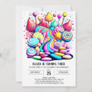 Search for candy pastel invitations Cute