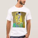 Search for gustav klimt tshirts Kiss