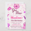 Search for disco cowgirl invitations Rodeo