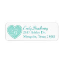 Search for aqua return address labels Stylish