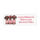 Search for black and tan dachshund return address labels Puppy