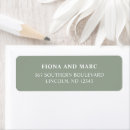 Search for addres return return address labels Sage green