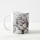 Search for red and white flowers mugs Pretty