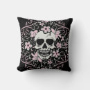 Search for pink skull cushions Skeleton