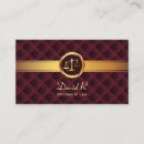 Search for maroon business cards Lawyer