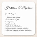 Search for wedding coasters Calligraphy