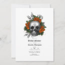 Search for skull bridal shower invitations Floral
