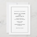 Search for simple casual wedding invitations Minimalist