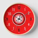 Search for red kitchen clocks Living room