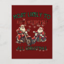 Search for motorcycle postcards Santa claus