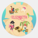 Search for pink pirates stickers For kids