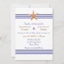 Search for shore wedding invitations Blue