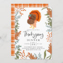 Search for turkey dinner invitations Rustic