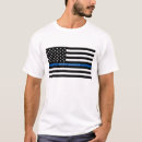 Search for american police tshirts Thin blue line