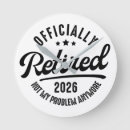 Search for retirement clocks Retired