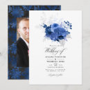 Search for royal blue and silver wedding invitations Floral