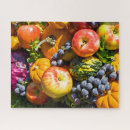 Search for fruits and vegetables puzzles Food