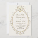 Search for elegant watercolor first communion invitations Catholic