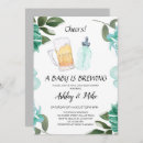 Search for beer baby shower invitations Brewing
