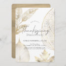 Search for gold thanksgiving invitations Elegant