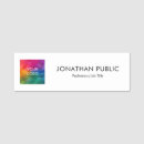 Search for name tags Company corporate business employee