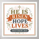 Search for he is risen posters Matthew 28 6
