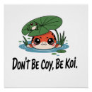 Search for koi fish posters Lily pad