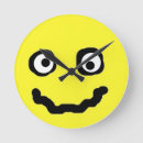 Search for funny face clocks Yellow