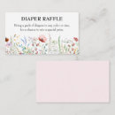 Search for diaper raffle enclosure cards Girl baby shower
