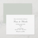 Search for light green wedding invitations Classic