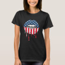Search for dripping lips tshirts Flag