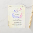 Search for baby shower invitation postcards Watercolor
