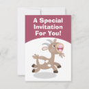 Search for goat birthday invitations Cute