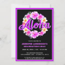 Search for aloha graduation invitations Tropical