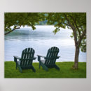 Search for adirondack chairs posters Lake