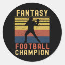 Search for funny football stickers Fantasy