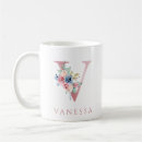 Search for monogram v mugs Bridesmaid