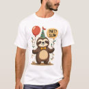 Search for birthday sloth tshirts Cute