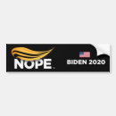 Search for nope bumper stickers Political