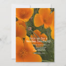 Search for california poppy invitations Orange