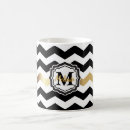 Search for gold chevron mugs Trendy