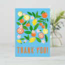 Search for citrus thank you cards Modern