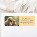 Search for animal lovers return address labels Puppy