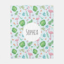 Search for tropical flamingo blankets Jungle