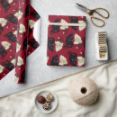 Search for creepy santa wrapping paper Krampus
