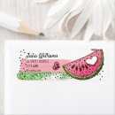 Search for melon return address labels Green