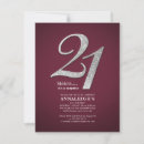 Search for silver glitter birthday invitations Glamourous