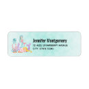Search for fish scale return address labels Under the sea