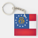 Search for state of georgia key rings Flag