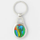 Search for blue stained key rings Geometric
